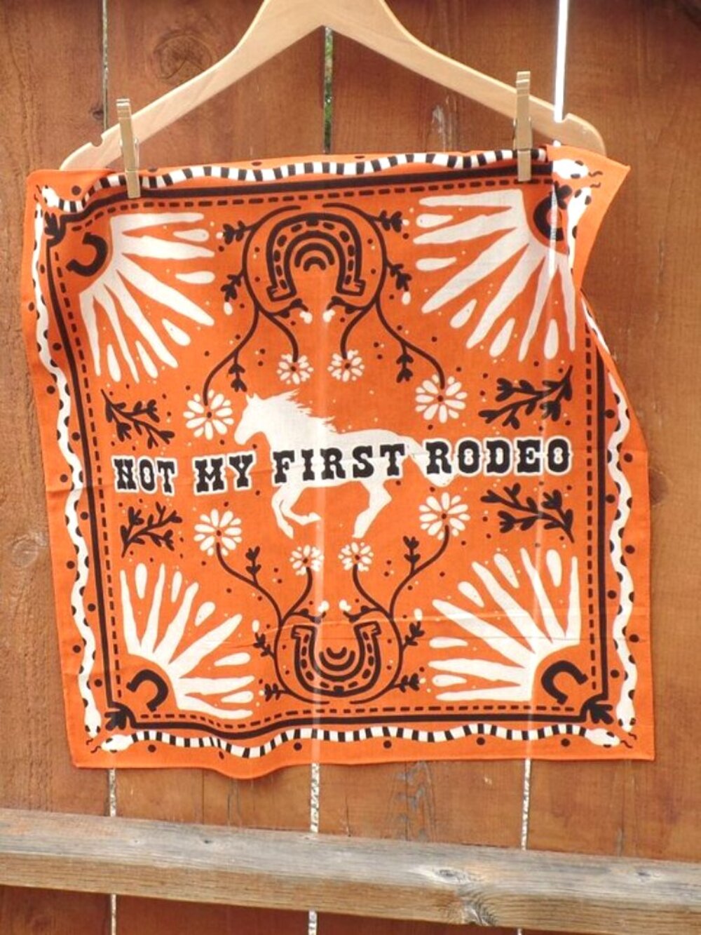 Western Cowgirl RODEO Scarf NEW